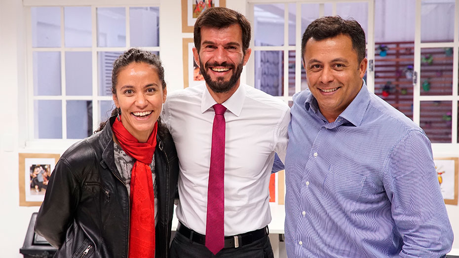 Lançamento do programa Trampo Justo no Espaço de Cidadania: Luana Bottini, Iberê Dias e Luiz Douglas de Souza