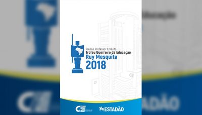 Livro Prêmio Professor Emérito Troféu Guerreiro da Educação Ruy Mesquita