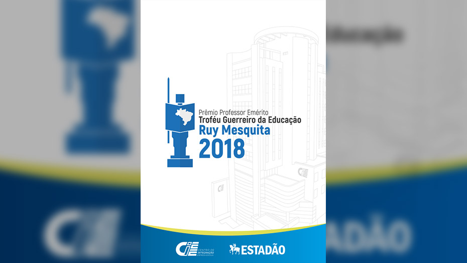 Livro Prêmio Professor Emérito Troféu Guerreiro da Educação Ruy Mesquita