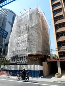 Construção do anexo do Espaço Sociocultural-Teatro CIEE